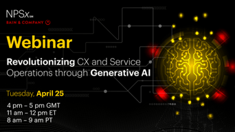 Generative AI in CX Webinar - Banner